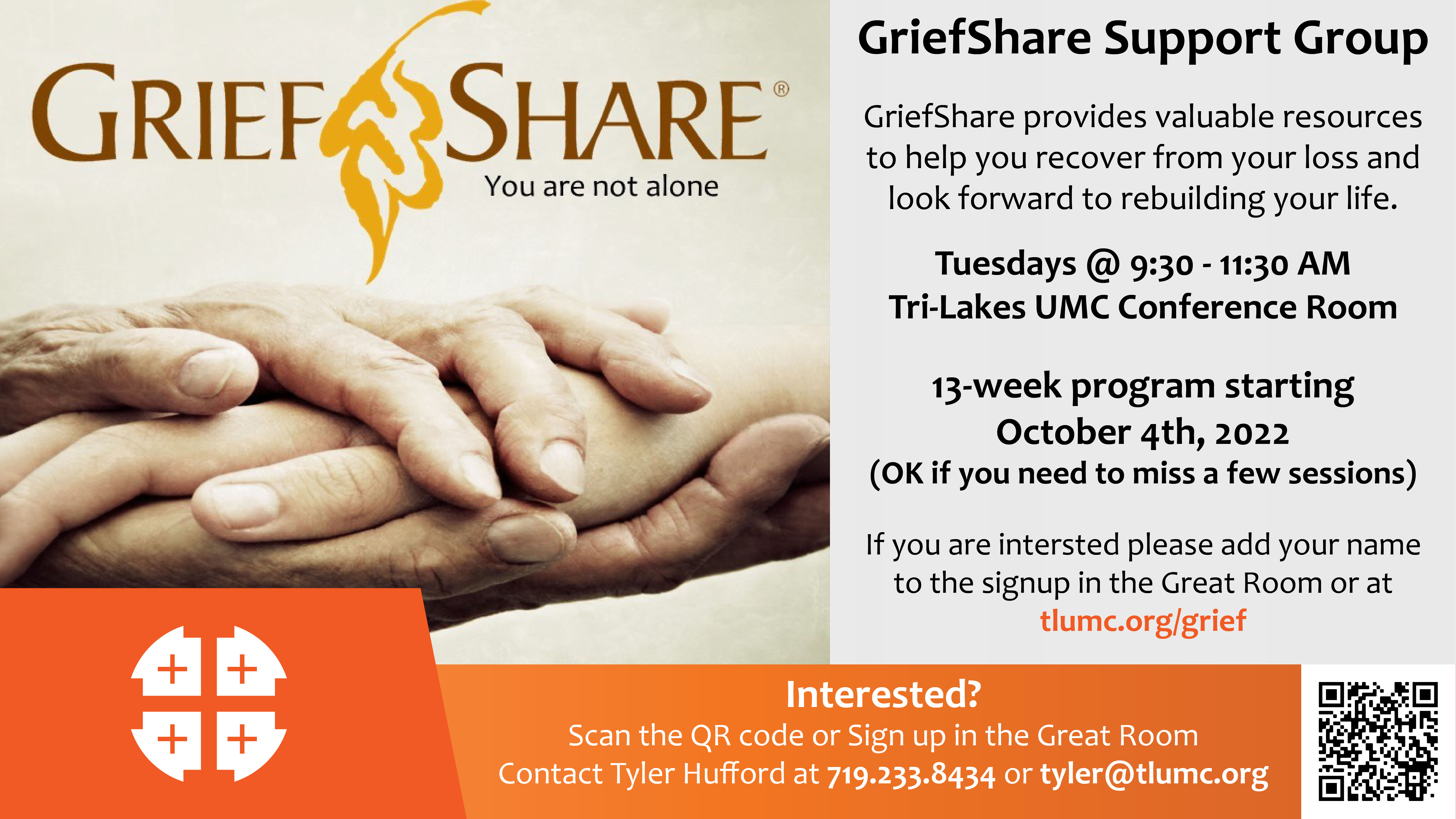 grief share group fall 2022