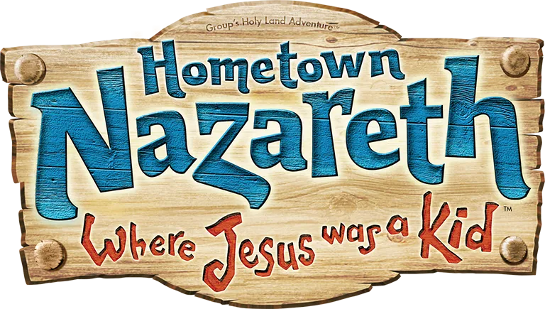 hometown nazareth holy land adventure vbs logo
