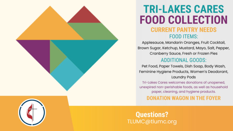 Food Collection for Tri-Lakes Cares