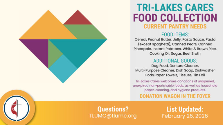 Food Collection for Tri-Lakes Cares