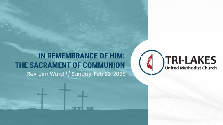 In Remembrance of Him: The Sacrament of Communion