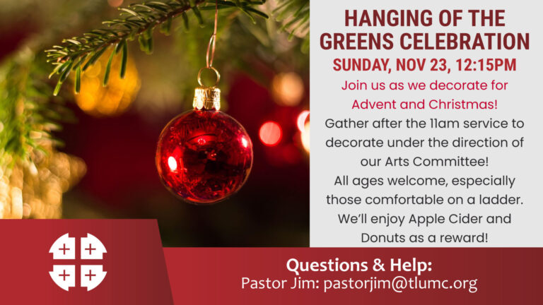 Hanging of the Greens Celebration