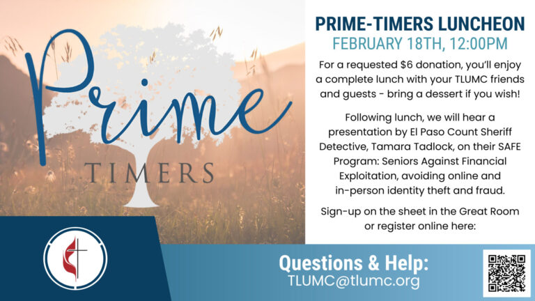 Prime-Timers Luncheon