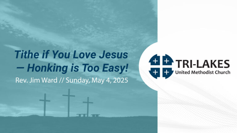 Tithe if You Love Jesus — Honking is Too Easy
