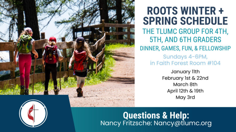 ROOTS Winter/Spring Schedule