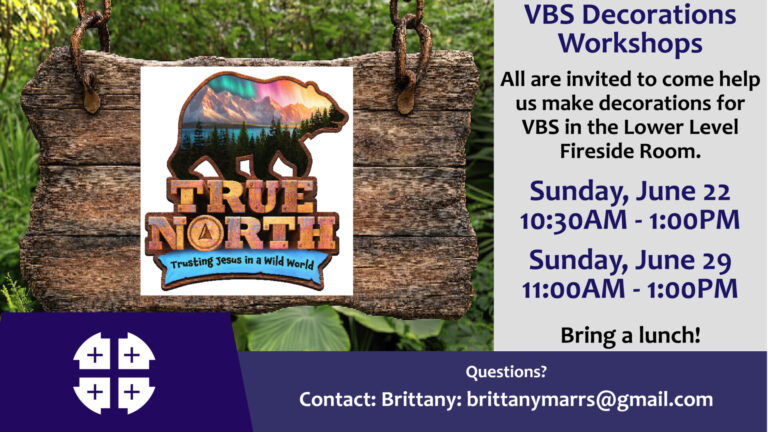 VBS Decorations Workshops